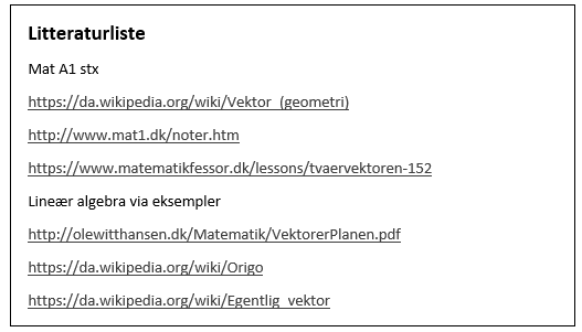 Sådan laver du IKKE en litteraturliste